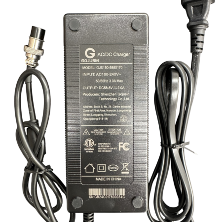 cargador patineta 52V