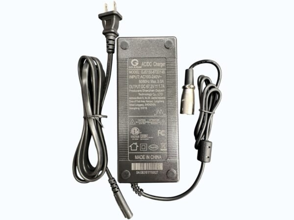 CARGADOR 67,2V (VST 11+) cargador patineta Vsett 11+