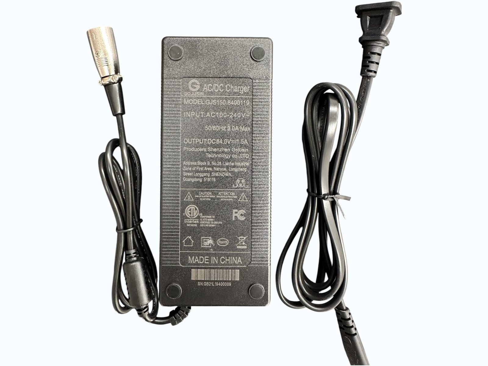 cargador 84V Vsett 11+